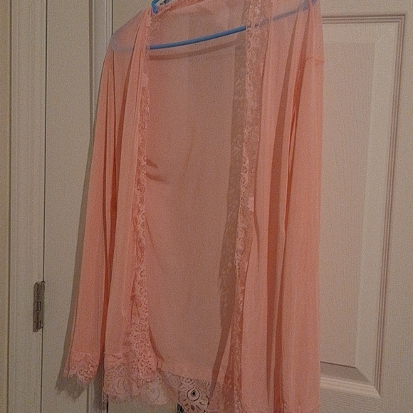 Other - Sheer pink lightweight robe